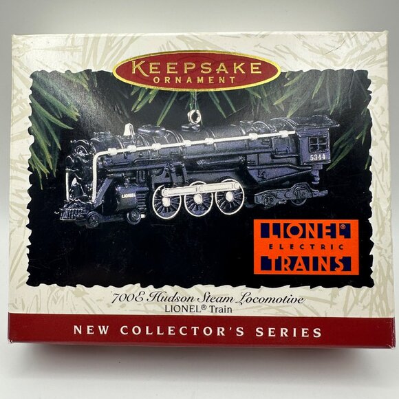 Hallmark Keepsake 700E Hudson Steam Locomotive 1996 Lionel Train in box Ornament - Picture 1 of 7